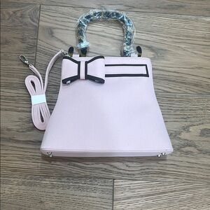 Pink handbag